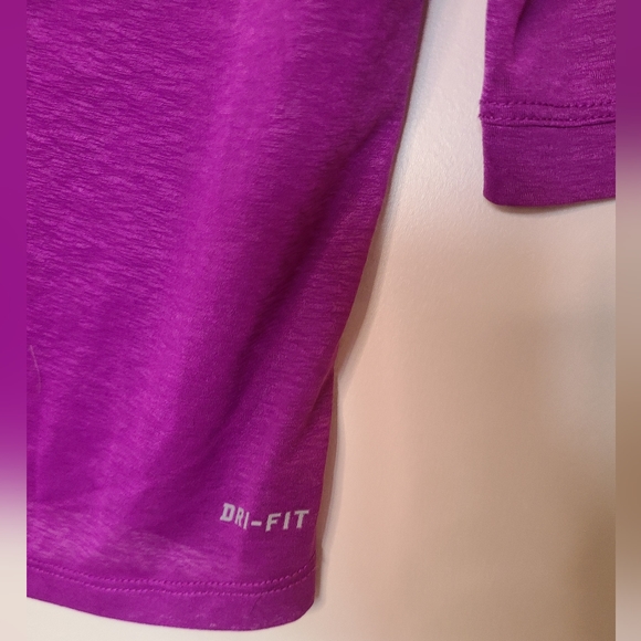 Nike - Purple Translucent Running Shirt - Size M - Picture 8 of 10